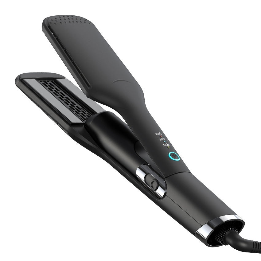 HKM-664787 Two-in-One Hair Dryer and Straightener for Wet and Dry Use - 300W Dual-Function Electric Styling Tool
