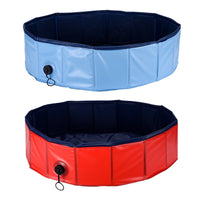 HKM-786131 Foldable Portable Pet Bath Pool for Dogs and Cats - Easy Storage and Quick Setup, Slip-Resistant PVC Material