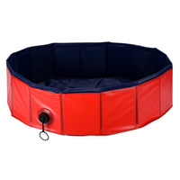 HKM-786131 Foldable Portable Pet Bath Pool for Dogs and Cats - Easy Storage and Quick Setup, Slip-Resistant PVC Material