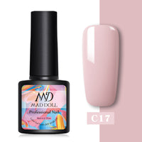 HKM-351827 Rose Gold Series Soak Off Nail Gel Polish - 8ml, 11 Colors, Compatible with UV/LED Lamps