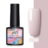 HKM-351827 Rose Gold Series Soak Off Nail Gel Polish - 8ml, 11 Colors, Compatible with UV/LED Lamps