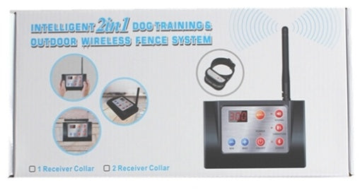 HKM-609427 Wireless Pet Containment System with 4 Training Modes and Reflective Dog Collar