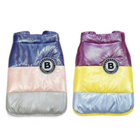 HKM-450387 Rainbow Pet Cotton Vest Costume for All Genders - Available in Yellow and Pink in Sizes S to XXL