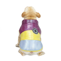 HKM-450387 Rainbow Pet Cotton Vest Costume for All Genders - Available in Yellow and Pink in Sizes S to XXL