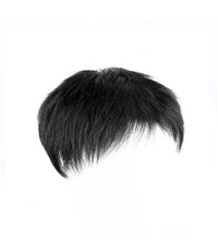HKM-667091 Men's Natural Real Hair Short Wig - Breathable Design for All Skin Tones and Face Shapes