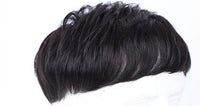 HKM-667091 Men's Natural Real Hair Short Wig - Breathable Design for All Skin Tones and Face Shapes