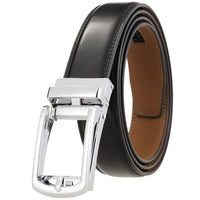 HKM-444755 Men's Leather Belt 3.0cm Width - Stylish and Durable Design