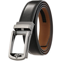 HKM-444755 Men's Leather Belt 3.0cm Width - Stylish and Durable Design