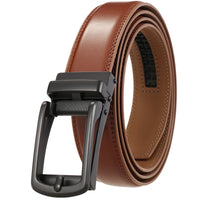 HKM-444755 Men's Leather Belt 3.0cm Width - Stylish and Durable Design
