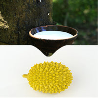 HKM-259987 Durian-Shaped Chewing Toy for Dogs - Squeaky Tooth Cleaning and Training Toy for Small and Medium Breeds