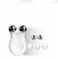 HKM-759635 Microcurrent Facial Lifting Device for Skin Rejuvenation and Firming, Model HS-858, Rechargeable with Massage Oil Included