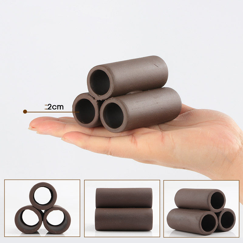 HKM-139923 Ceramic Fish Tank Spawning Pots in Various Designs and Hole Configurations