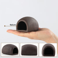 HKM-139923 Ceramic Fish Tank Spawning Pots in Various Designs and Hole Configurations