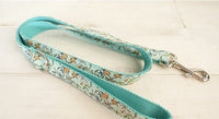 HKM-885395 Comfortable Polyester Dog Collar in Orange and Blue - Multiple Sizes Available