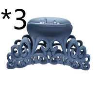 HKM-781203 Plastic Hair Claw Clip - 9.4 x 5.5 cm, Versatile and Stylish Hair Accessory