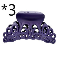 HKM-781203 Plastic Hair Claw Clip - 9.4 x 5.5 cm, Versatile and Stylish Hair Accessory