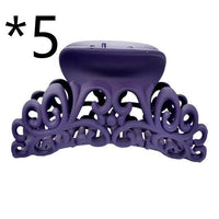 HKM-781203 Plastic Hair Claw Clip - 9.4 x 5.5 cm, Versatile and Stylish Hair Accessory