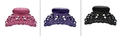 HKM-781203 Plastic Hair Claw Clip - 9.4 x 5.5 cm, Versatile and Stylish Hair Accessory