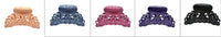 HKM-781203 Plastic Hair Claw Clip - 9.4 x 5.5 cm, Versatile and Stylish Hair Accessory