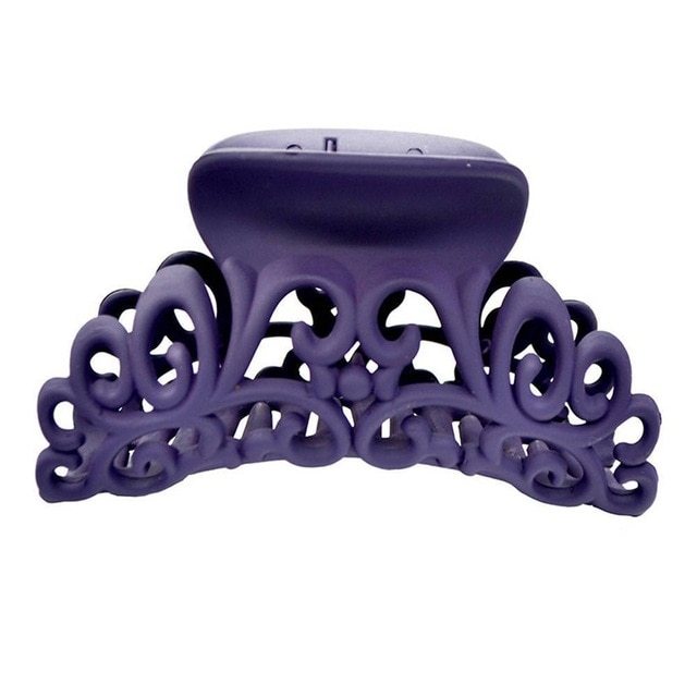 HKM-781203 Plastic Hair Claw Clip - 9.4 x 5.5 cm, Versatile and Stylish Hair Accessory