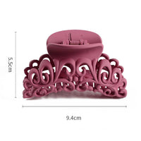 HKM-781203 Plastic Hair Claw Clip - 9.4 x 5.5 cm, Versatile and Stylish Hair Accessory