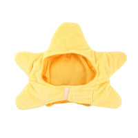 HKM-391251 Cartoon Starfish Cat Headgear - Plush Four Seasons Pet Accessory