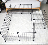 HKM-615955 Eco-Friendly Metal Pet Fence for Secure Outdoor Play areas
