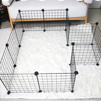HKM-615955 Eco-Friendly Metal Pet Fence for Secure Outdoor Play areas