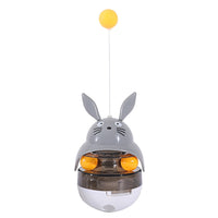 HKM-422675 Interactive Cat Feeder Toy with Sounding Bell for Indoor Play and Feeding