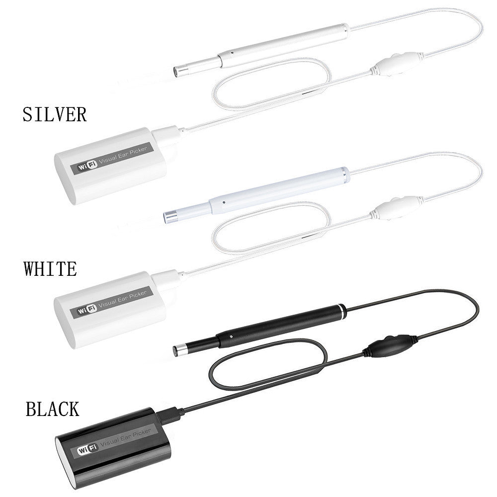 HKM-692947 Ultra-Small HD Borescope Ear Cleaner with Adjustable LED and Multifunctional Earwax Removal Tools
