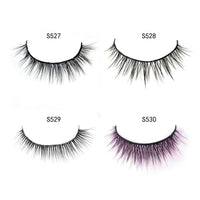 HKM-206995 Instant-Setting Waterproof False Eyelashes - Easy Application with No Glue Required