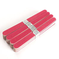 HKM-674899 Nail Wood Chip Frustration Strips - 10 Pcs Sanding Strips for Manicure and Nail Care (11.5x1.2cm)