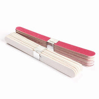 HKM-674899 Nail Wood Chip Frustration Strips - 10 Pcs Sanding Strips for Manicure and Nail Care (11.5x1.2cm)
