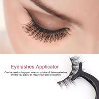 HKM-336915 Magnetic Eyelash Set with Liquid Eyeliner - Five Pairs of Glue-Free Lashes in Various Styles