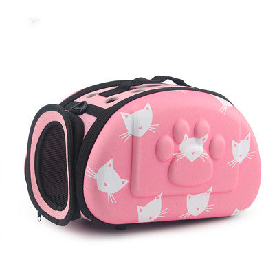 HKM-460371 Cat Pattern Single Shoulder Pet Carrier Bag for Comfortable Travel