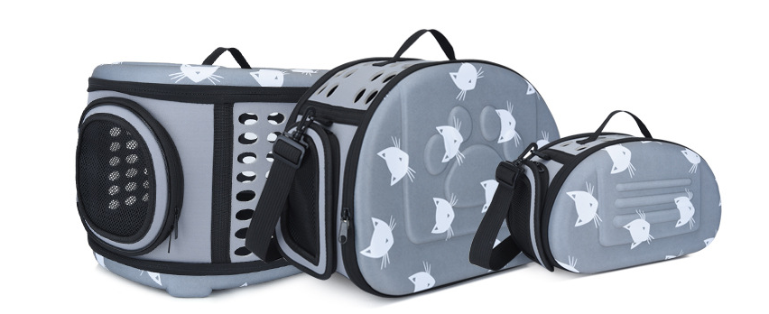 HKM-460371 Cat Pattern Single Shoulder Pet Carrier Bag for Comfortable Travel