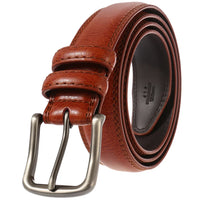 HKM-458259 Casual Two-Layer Leather Pin Buckle Belt - 3.2CM Width, Style LY32-22348