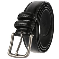HKM-458259 Casual Two-Layer Leather Pin Buckle Belt - 3.2CM Width, Style LY32-22348