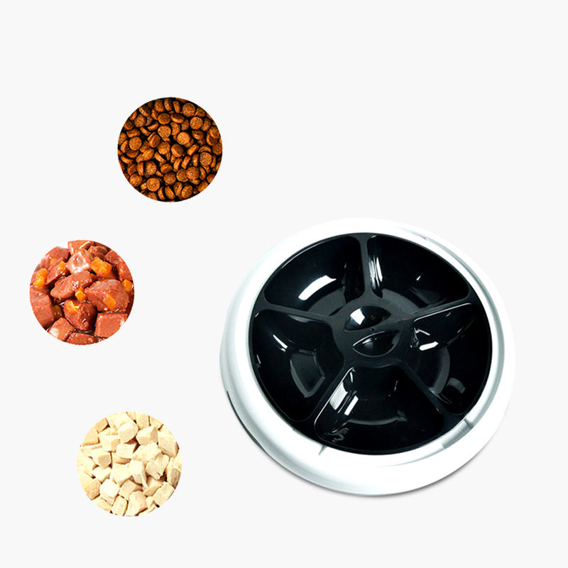 HKM-863315 Automatic Pet Feeder with Voice Prompt - 1.6L Capacity, Adjustable Meal Times, USB Rechargeable