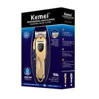 HKM-262995 Kemei Retro Rechargeable Hair Clipper with 5W Power and Toggle Switch