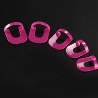 HKM-836435 Nail Polish Application Clip in Red - 14.8CM x 8.5CM, Protective Tool for Easy Nail Painting