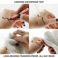 HKM-272211 Double Head Seal Liquid Eyeliner - Long-Lasting, Waterproof, Smudge-Proof Formula with Precision Stamp Application