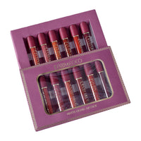 HKM-826131 6-Color Lip Glaze Set with Multivitamins for Bright Glossy Lips