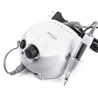 HKM-900819 Electric Nail Polisher Drill Kit with Foot Switch and Six Nail Bits, 0-35000RPM, for Manicure and Pedicure