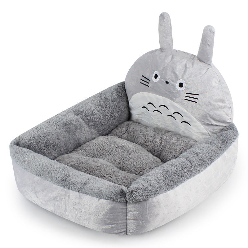 HKM-998483 Plush Pet Kennel Mat for Cats and Dogs - Multiple Styles and Sizes Available