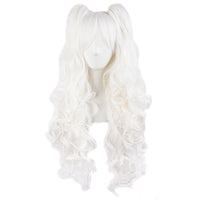 HKM-085331 Medium Long Double Ponytail Anime Character Wig Set - High Temperature Wire, Suitable for Any Skin Tone and Face Shape