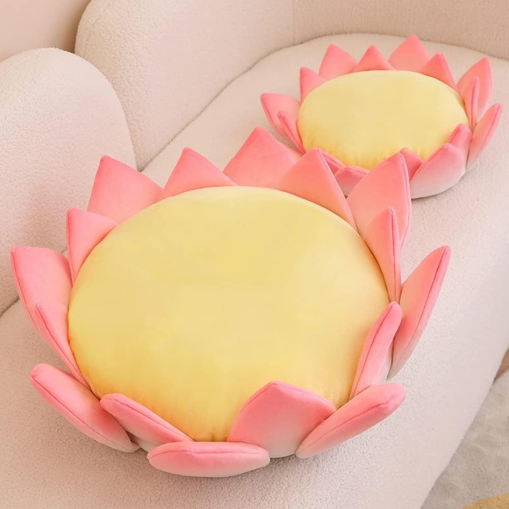 HKM-335891 Three-Dimensional Lotus Shape Cat Sofa Bed - Soft and Comfortable Indoor Pet Cushion, Detachable and Non-Slip Design
