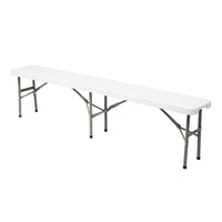 HKM-665555 6FT Foldable Outdoor Patio Bench with Durable Construction