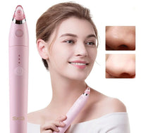 HKM-212627 Ultrasonic Blackhead Remover with Pore Cleaning Function - Available in Black and Pink