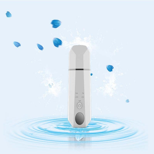 HKM-064083 Ultrasonic Pore Cleaner & Blackhead Remover with Red and Blue Light Therapy